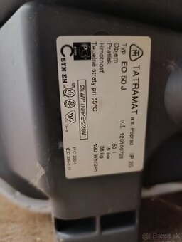 Bojler Tatramat elektrický