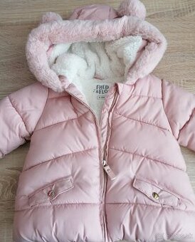 Dievčenské zimna bunda velk.9-12 mesiacov