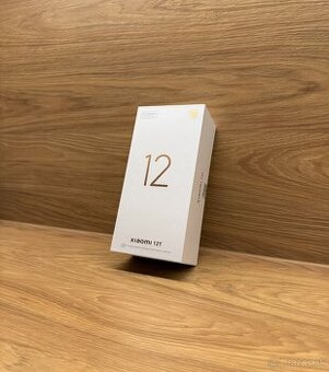Xiaomi 12T 8GB / 256GB Black - nový, zabalený