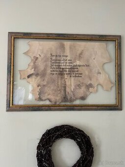 Obraz 83x57 latinský citát