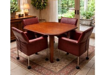 Jedálenský komplet stôl so 4x stolička