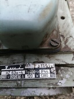 Elektromotor 120 w, 1380 ot /min, 400V