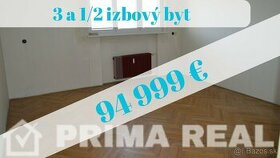 ✅ Predaj: 3 a 1/2 izbový byt, pôvodný stav, 112 m2, Nováky