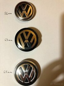 Stredové krytky VW priemeru 50,55,56,60,63,65,68,70,75,76 mm