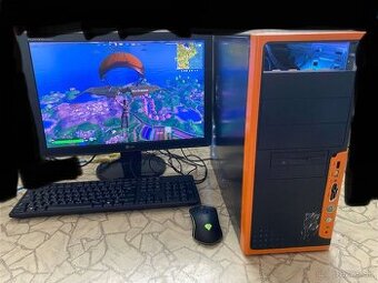 Predám starší herný pc i5 8 gb ram sdd 120 gb R9 200 3 gb gp