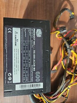 600W zdroj CoolerMaster