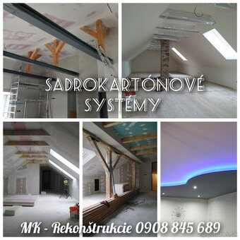 Sadrokartónové systémy