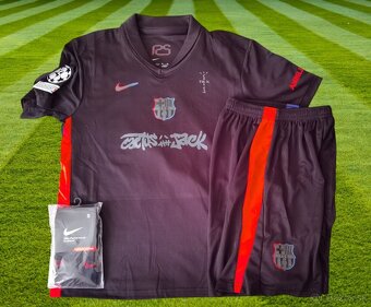 YAMAL #10 dres FCB black Travis Scott Cactus Jack