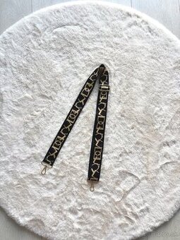 Popruh na kabelku blk/gold