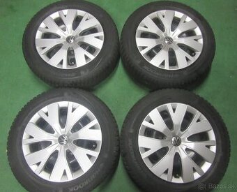 R16 Zimná sada VOLKSWAGEN rozteč 5x100 195/60R16 hankook