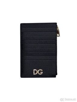 Dolce & Gabbana kožené púzdro na karty s logom, St Dauphine