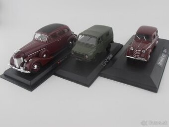 Moskvič, LUAZ, ZIS   1/43