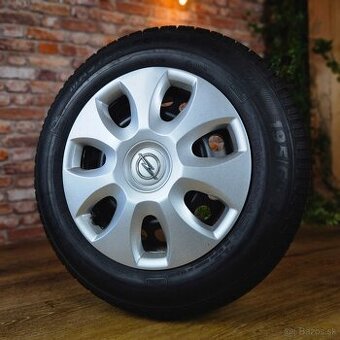 Plech R15 5x110 orig. OPEL + zimné 195/65R15