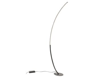 Kare Design Stojaca lampa Codolo čierna LED