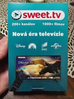 Sweet TV balík L na 6 mesiacov - 200+ kanálov