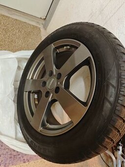 Predám 4x disky na zimných pneumatikách - 1