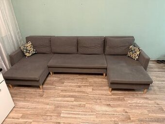 Rozkladacia Pohovka v Tvare U