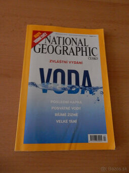 National Geographic Česko 04/2010 - zvláštní vydání - voda