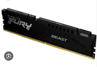 Kingston FURY Beast Black 8GB DDR5 5200MHz CL40 KF552C40BB-8