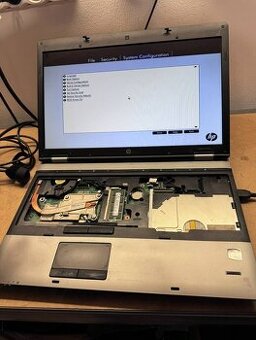 Predám pokazený notebook na náhradné diely zn.HP 6555b.