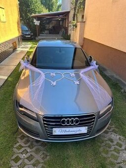 Svadobná výzdoba na auto