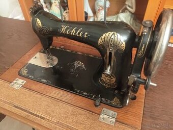 Starý šijací stroj Kohler