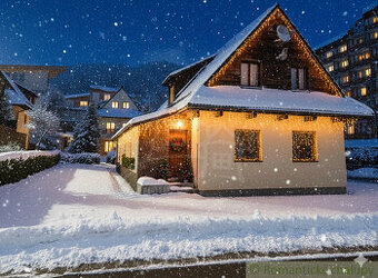 Veľká chata s dvoma apartmánmi v centre Donovál