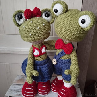 Žabiak s motýlikom.