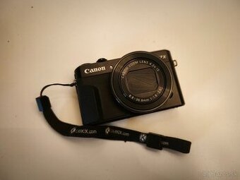 Canon G7X II - perfektný stav, málo používaný