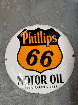 original stare smaltovane cedule Philips 66