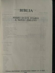 Biblia, soevniky  s iné náboženské