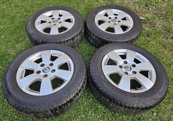Predam alu disky SKODA Deimos R15 5x112 6Jx15