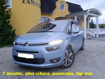 Citroen Grand C4 Picasso,7miestny,Parorama,top stav a výbava
