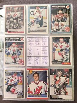 Hokejové kartičky - Martin Brodeur 1