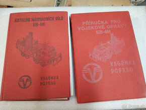 Tatra 815 SB4H:príručka pre opravy,katalog ND.Rarita
