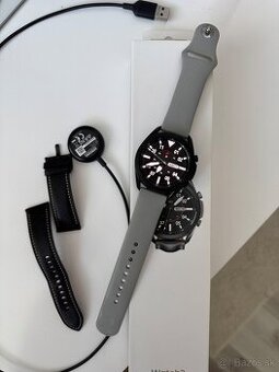 Hodinky Samsung Galaxy Watch 3, čierne, 45mm
