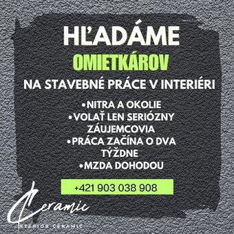 HLADAME OMIETKÁROV - VNÚTORNE OMIETKY