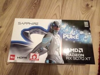SAPPHIRE PURE AMD Radeon RX 9070 XT GAMING OC 16G +výmena