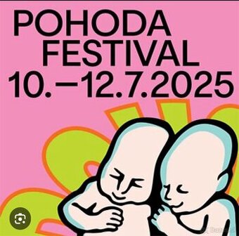 Kúpim 1ks fyzický lístok na Pohodu 2025