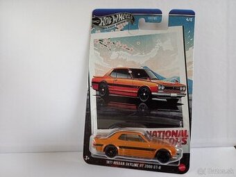 HOT WHEELS - 1971 NISSAN SKYLINE HT 2000 GT-R -SILVER SERIES
