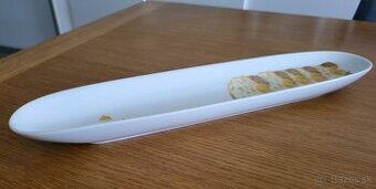 Porcelánový servírovací tanierik na bagetu