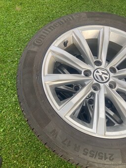 Sada kolies LONDON R17 + LETNÉ PNEU CONTINENTAL