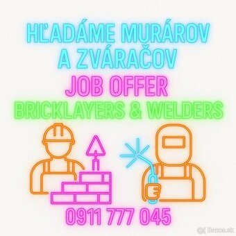 Zvárač - murár