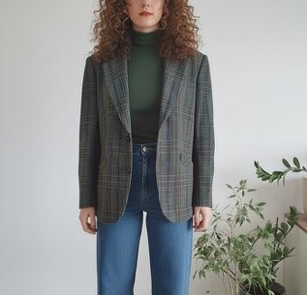 Dámske vlnené sako 42 / XL