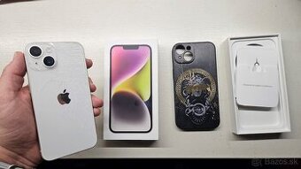 Apple iPhone 14 biely 128GB - puknutý zadok