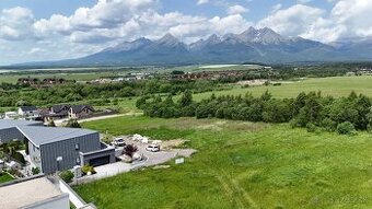 Veľká Lomnica – pozemok pri golfe s fantastickým výhľadom na