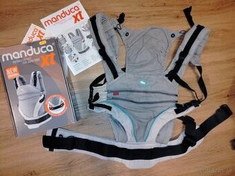 Manduca XT Cotton Grey-Ocean