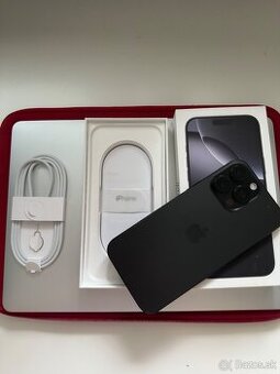 Iphone 16 Pro Max 256 GB - TOP stav - SK/EN