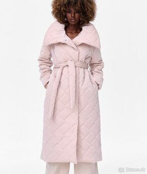 Dámska zimná bunda svetlo ružová