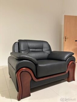 Kreslo PALLADIO čierne - zľava